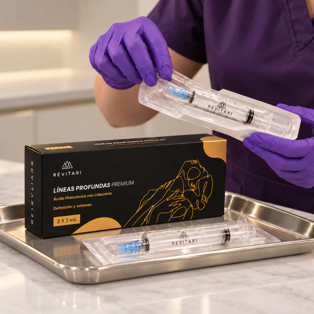 Detalle clinico de Líneas Profundas Premium