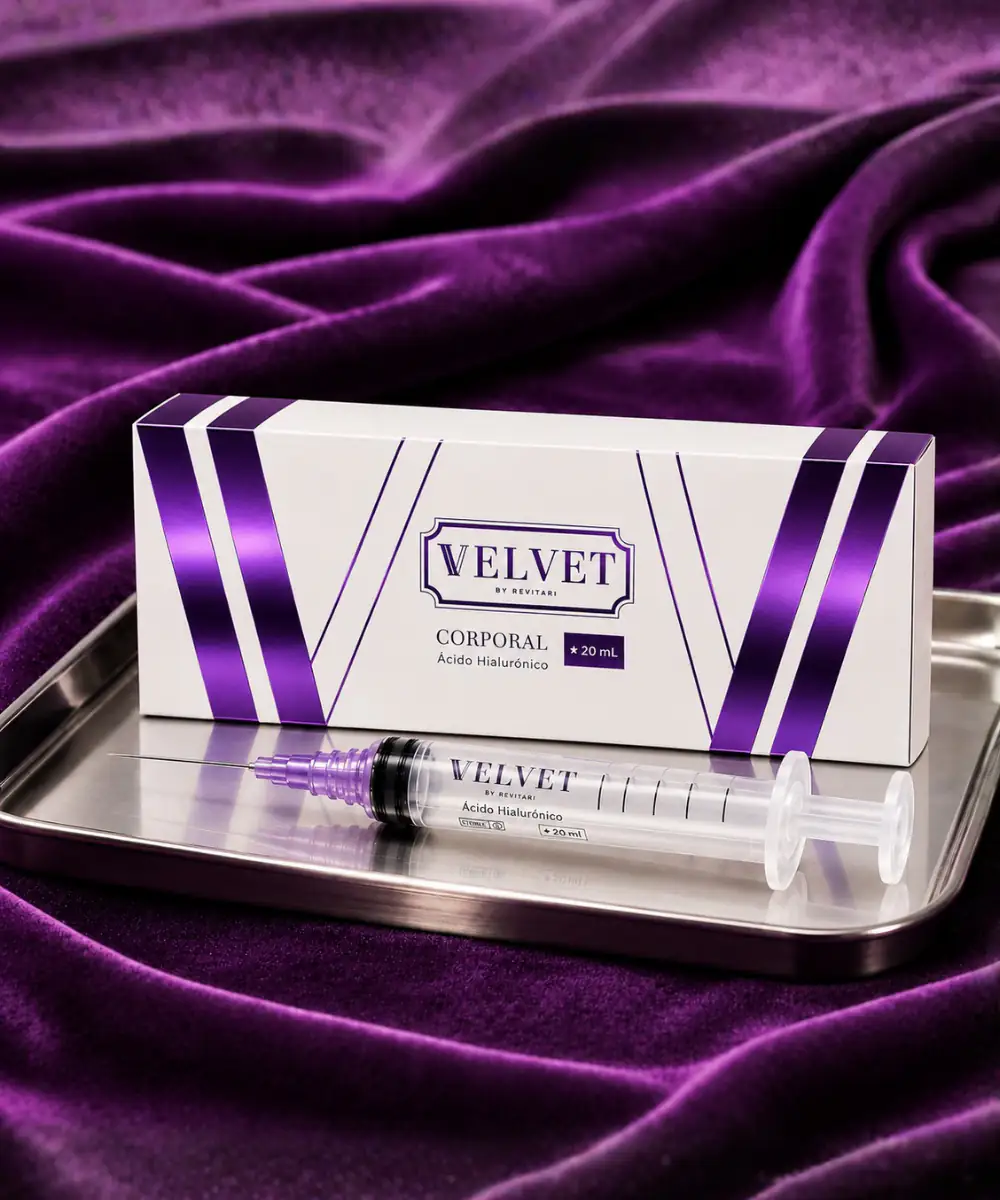 Detalle clinico de Velvet Body Filler